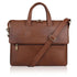 Vinay Flap Genuine Leather Slim Laptop Bag/ Office Bag Hive